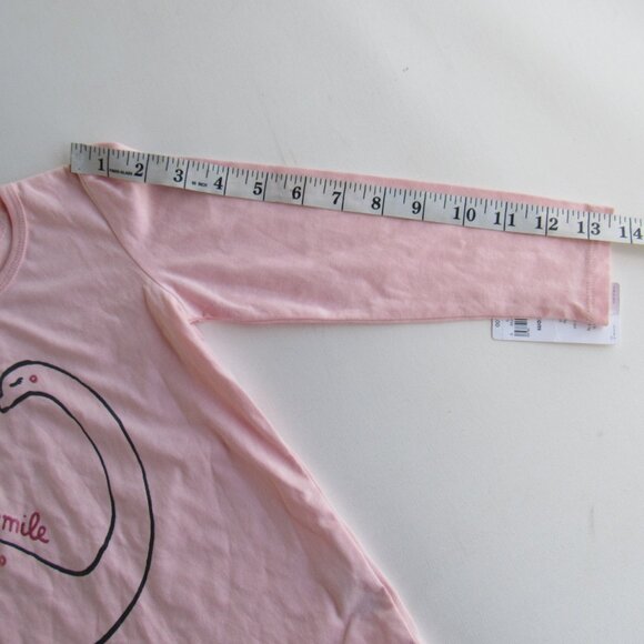 Carter's Girl Pink Long Sleeve Tee w/ Graphic Dinosaur Design Top Size 3T - Picture 6 of 6